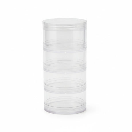 Customizable Stackable Clear Organizer Towers (Standard & Large Sizes)