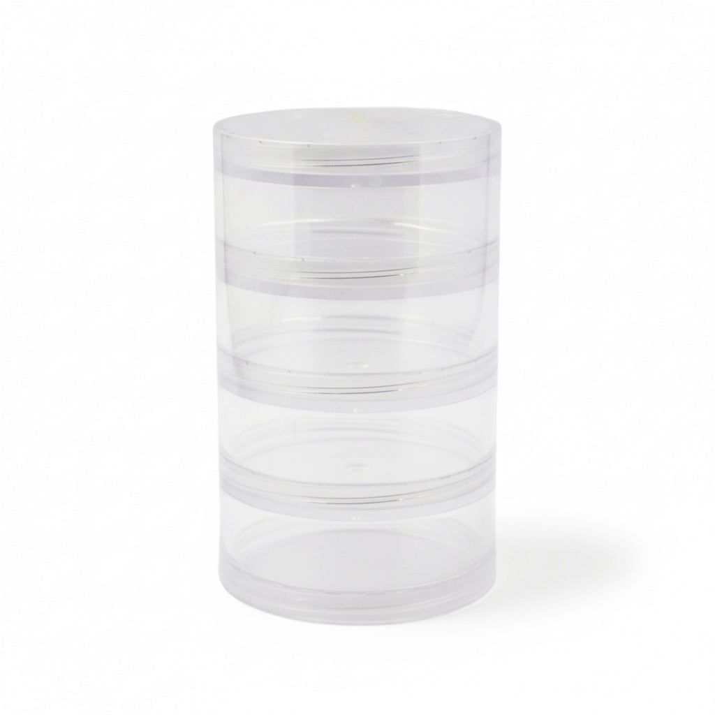 Customizable Stackable Clear Organizer Towers (Standard & Large Sizes)