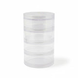 Customizable Stackable Clear Organizer Towers (Standard & Large Sizes)