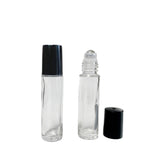 Elevate Your Daily Ritual: Premium 10ml Clear Glass Roll-On Bottles