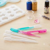 6-Piece Plastic Liquid Transfer Pipettes (3ml)