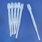 6-Piece Plastic Liquid Transfer Pipettes (3ml)