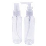 2-Piece Clear Travel & Organization Bottle Set (3oz / 100ml)