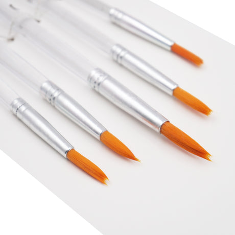 Angels Craft 5-Piece Paint Brush Set, Pointed Tip