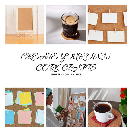 Angels Craft Cork Sheets, 11.8" x 7.8"