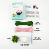 Angels Craft Twist Art Florals - DIY Chenille Tulip Kit