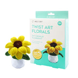Bring a Little Sunshine Indoors with the DIY Chenille Sunflower Twist Art Kit
