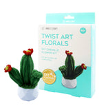 Bring a Touch of the Desert Home: DIY Chenille Cactus Twist Art Kit