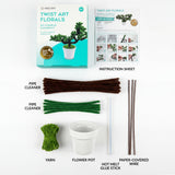 Bring a Sense of Zen Indoors with the DIY Chenille Bonsai Tree Twist Art Kit