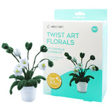 Bring a Touch of Elegance Indoors with the DIY Chenille Lily of the Valley Twist Art Kit