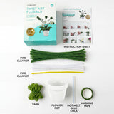 Bring a Touch of Elegance Indoors with the DIY Chenille Lily of the Valley Twist Art Kit