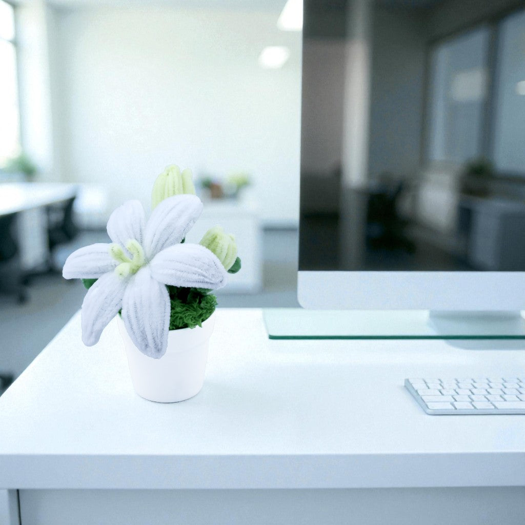 Angels Craft Twist Art Florals - DIY Chenille Lily Kit