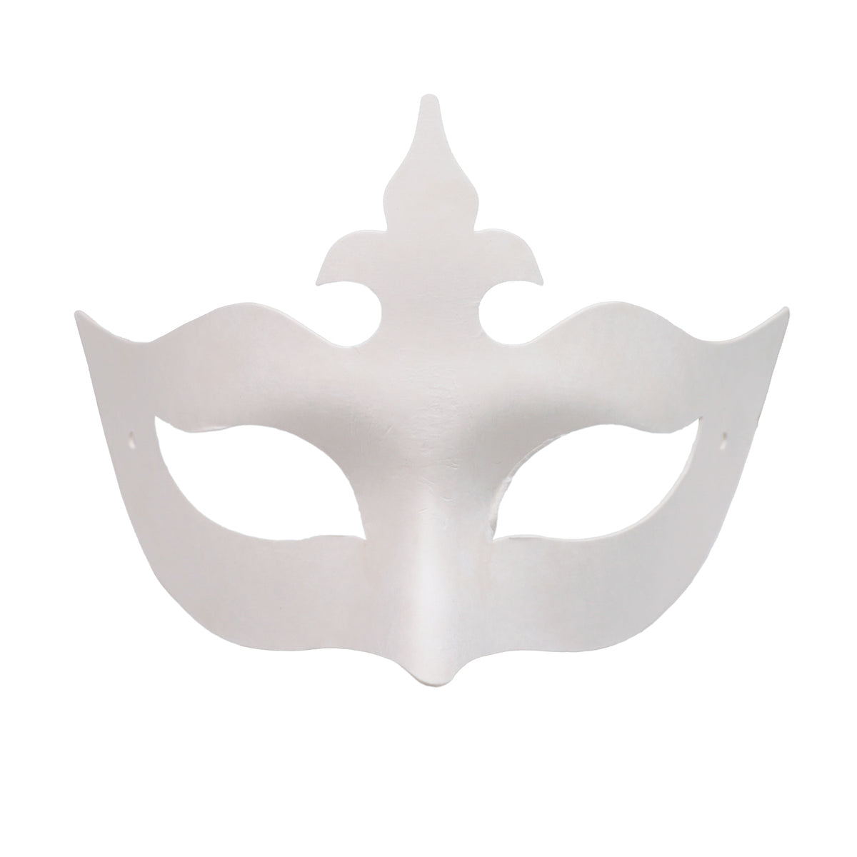 Angels Craft DIY White Paper Masquerade Mask