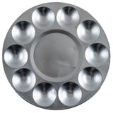 Circular Aluminum Paint Palette (6.75")