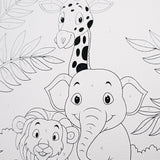 Angels Craft Paint by Number Canvas Set - Safari Spirit