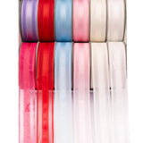 Angels Craft Set of 12 Decorative Satin & Lace Ribbon Rolls