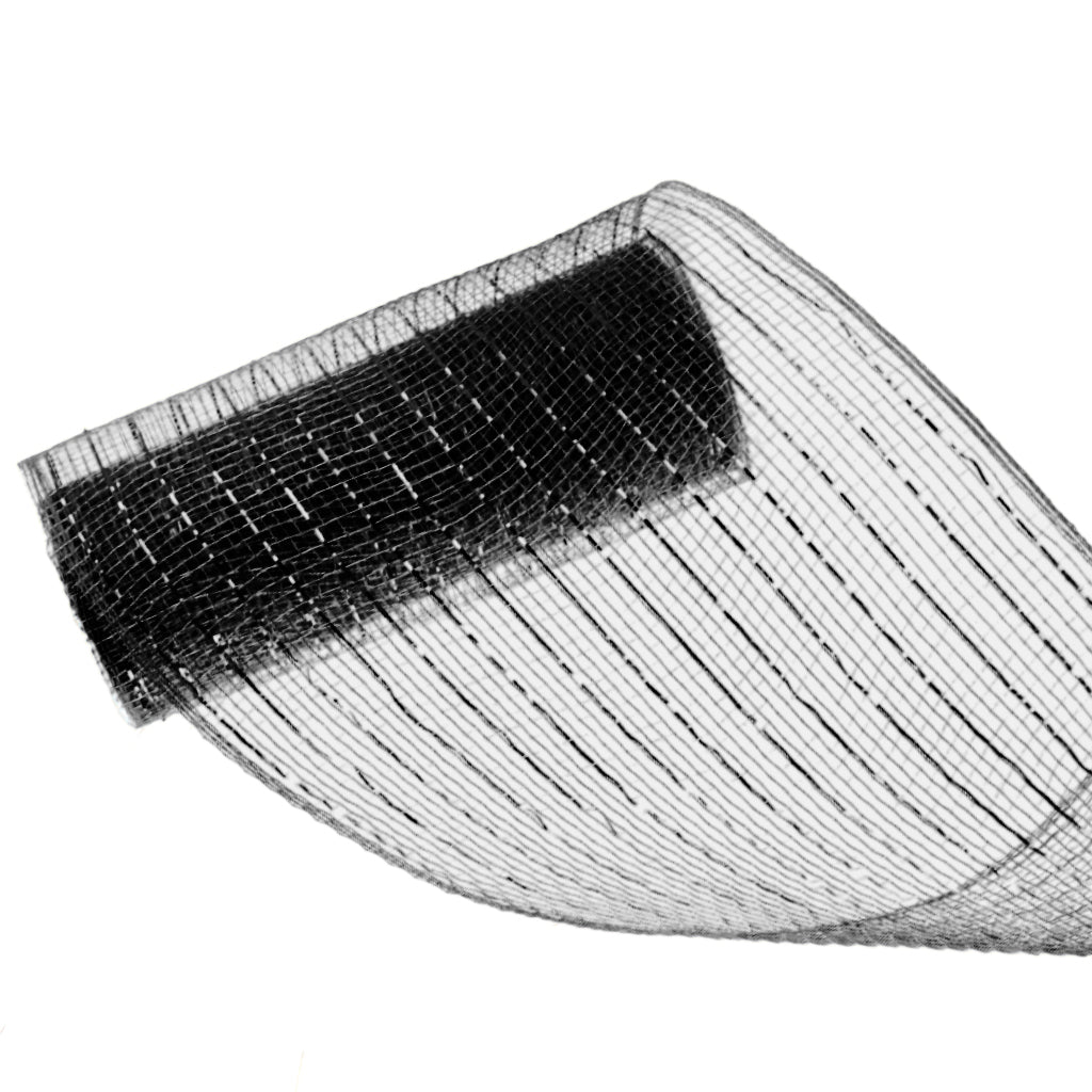 Decorative Deco Mesh Ribbon Roll (6 in x 3.3 ft) for Wreaths, Gift Wrapping & DIY Crafts