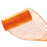 Decorative Deco Mesh Ribbon Roll (6 in x 3.3 ft) for Wreaths, Gift Wrapping & DIY Crafts