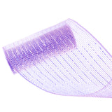 Decorative Deco Mesh Ribbon Roll (6 in x 3.3 ft) for Wreaths, Gift Wrapping & DIY Crafts