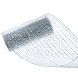 Decorative Deco Mesh Ribbon Roll (6 in x 3.3 ft) for Wreaths, Gift Wrapping & DIY Crafts