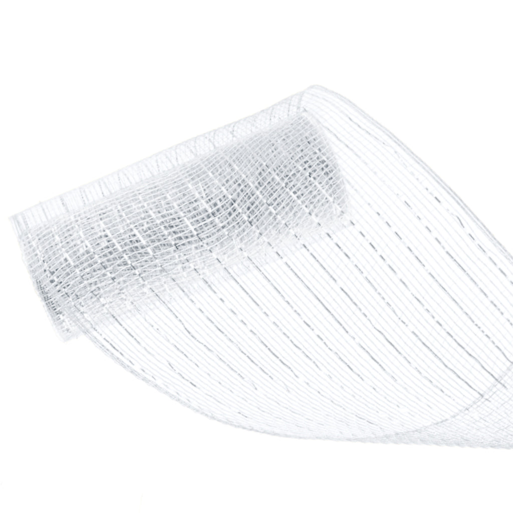 Decorative Deco Mesh Ribbon Roll (6 in x 3.3 ft) for Wreaths, Gift Wrapping & DIY Crafts