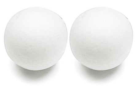 White Craft Foam Balls - Assorted Sizes