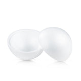 8" Hollow Half Foam Balls (2-Pack) – The Ultimate Base for Crafts, Florals & DIY Projects