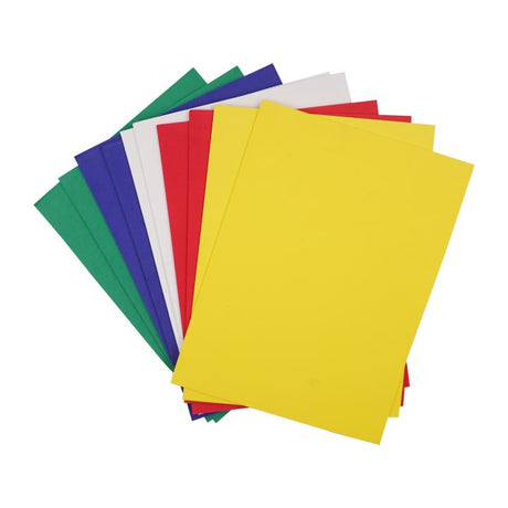 Multi-Color Craft Foam Sheets – 5.5" x 8.5" (10-Pack)