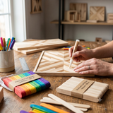Elevate Your DIY Projects with Premium Wooden Craft Sticks!