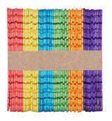 4.5" Interlocking Notched Craft Sticks (50-Count Pack)
