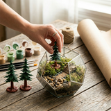 Miniature Pine Tree Set - Diorama Decor (3-Pack)