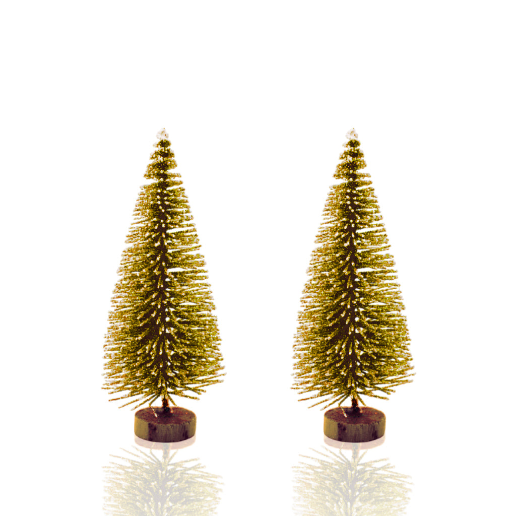 Create Your Own Winter Wonderland with Our Mini Decorative Pine Trees!