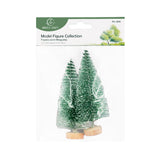 Model Figure Collection - 2.75" Miniature Pine Trees (2ct)