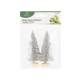 Model Figure Collection - 2.75" Miniature Pine Trees (2ct)