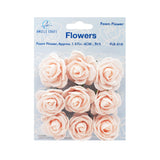 Premium Mini Foam Roses -  9-ct with 1.57"