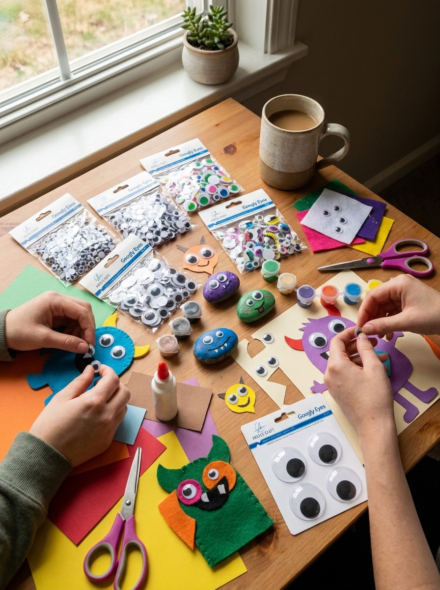 Premium Craft Googly Eyes Collection