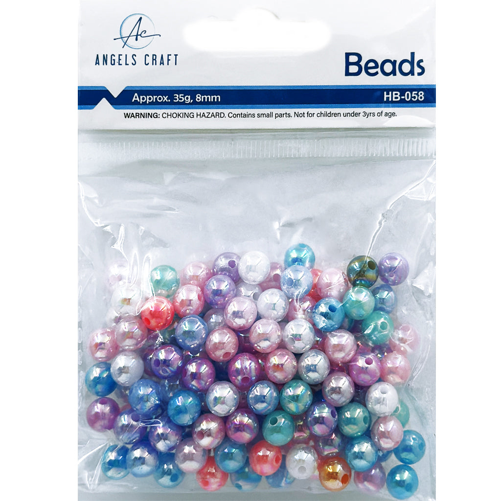 AB Acrylic Beads for Jewelry Making