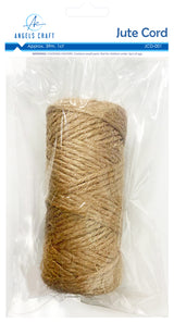 Natural Jute Cord Spool – 42 Yards (126 ft) for Crafts & Gift Wrapping