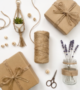 Natural Jute Cord Spool – 42 Yards (126 ft) for Crafts & Gift Wrapping