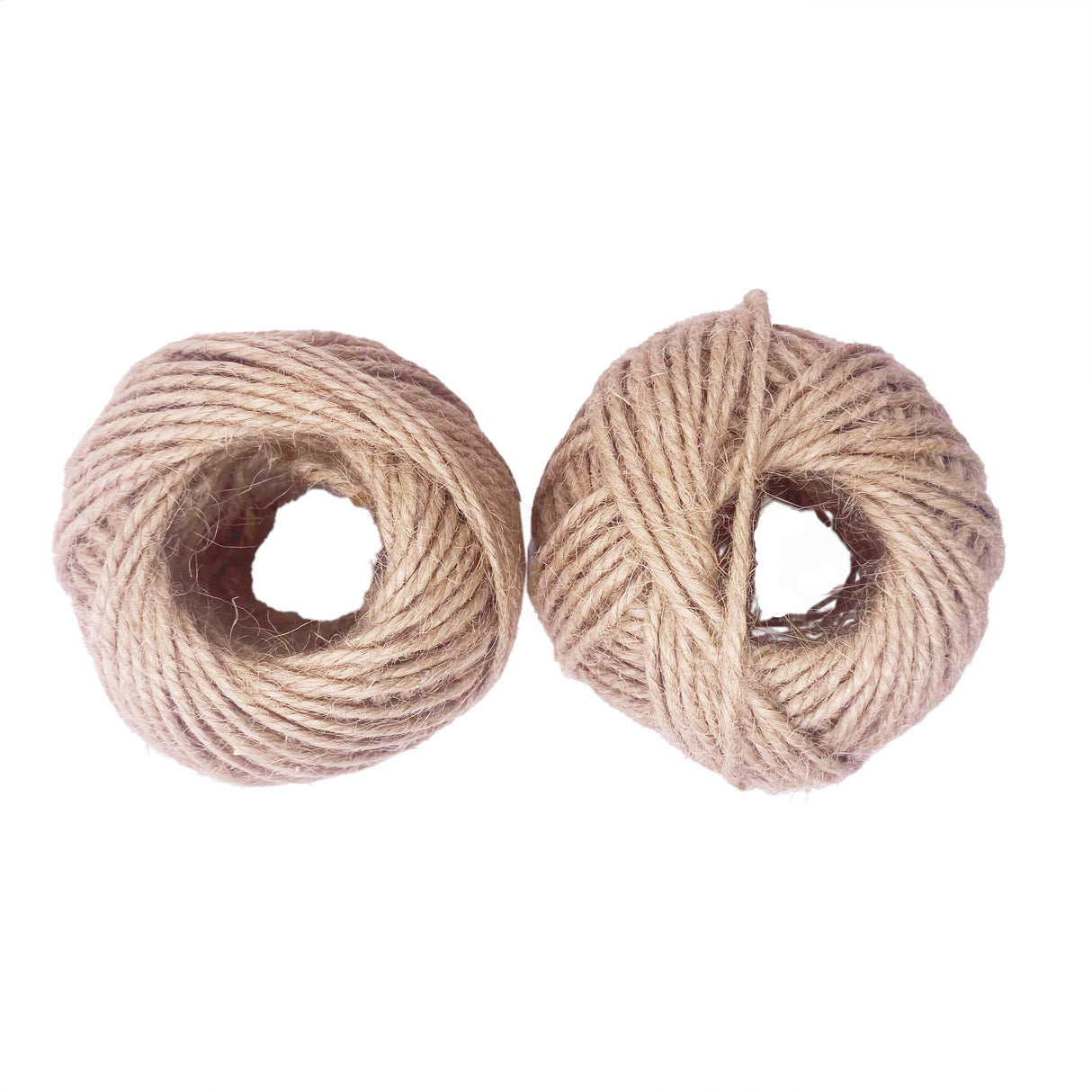 Natural Jute Twine Set (2 Rolls) – 164ft Eco-Friendly Craft & Gift Wrapping Cord