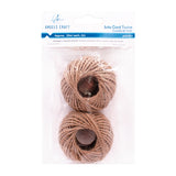 Natural Jute Twine Set (2 Rolls) – 164ft Eco-Friendly Craft & Gift Wrapping Cord
