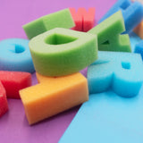 Angels Craft 26 Count Alphabet Sponges, Washable Painting Sponges