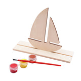 Angels Craft DIY Wooden Sailboat Art Kit