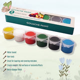 Angels Craft 6 Color Water Based Gouache Paint