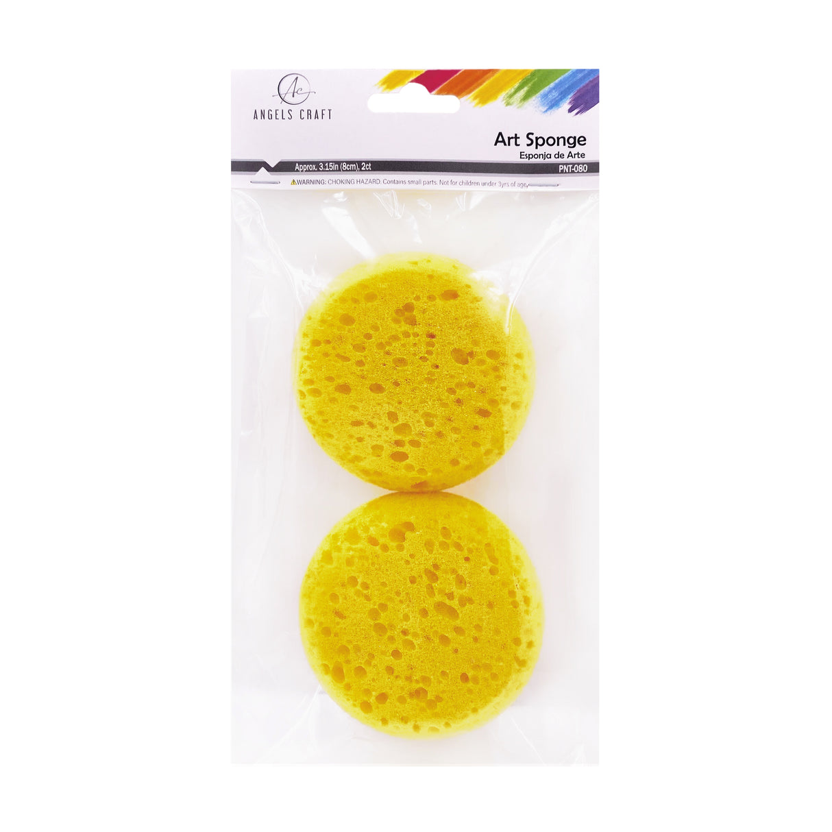 Angels Craft 2 Count Art Sponge