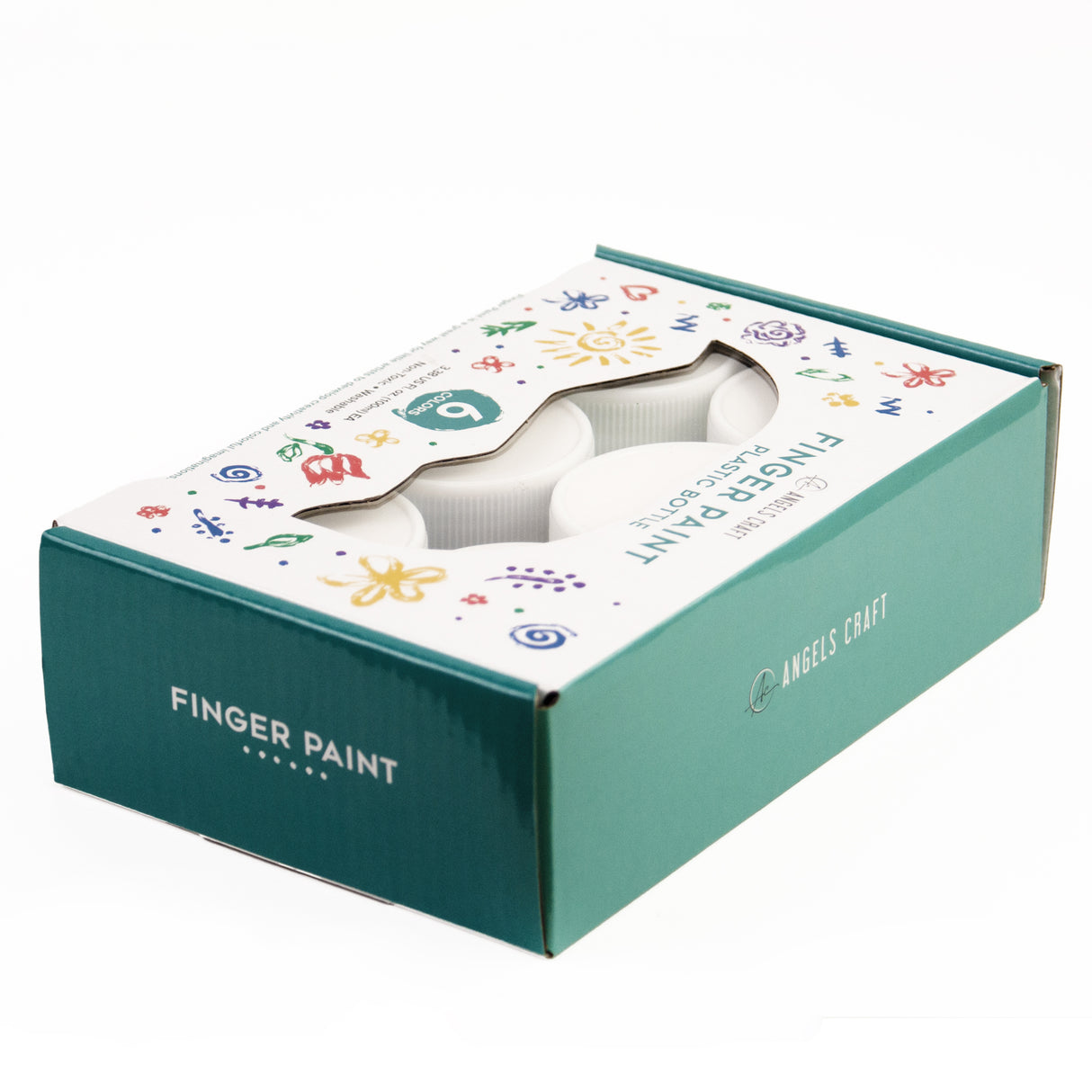 Angels Craft 6-ColorFinger Paint Set
