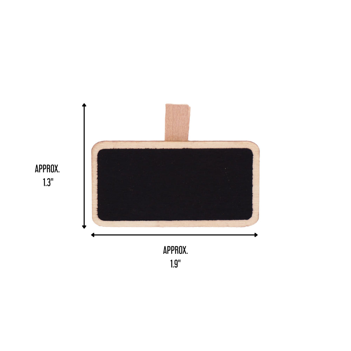 Angels Craft 6 Count Chalkboard Clips