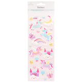 Angels Craft Puffy Stickers: Unicorn Whimsy Dream (21 Stickers Total)