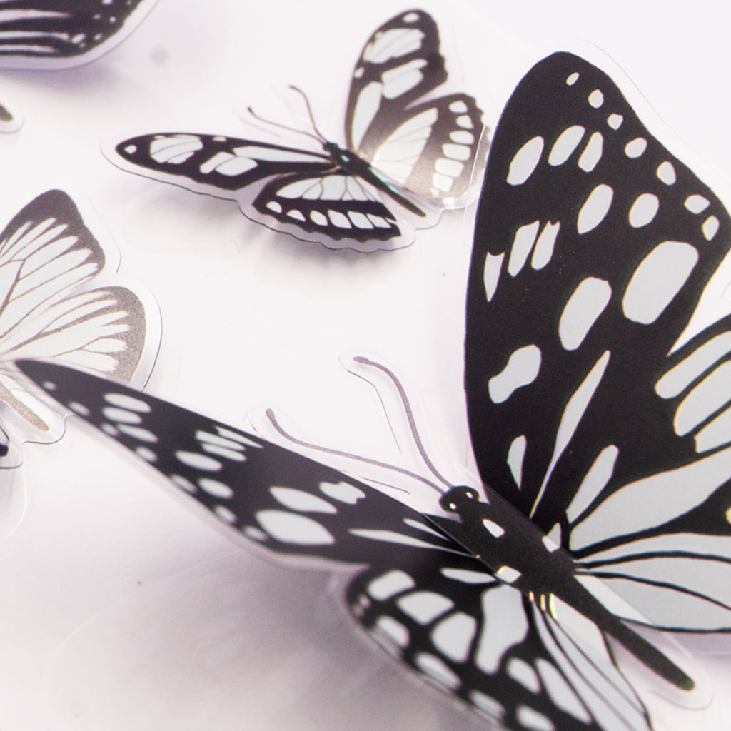 Angels Craft Pop Up Stickers: Butterflies, Multi Color (7 Stickers Total)