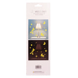 Angels Craft Glow In The Dark Stickers: Moon & Stars (10 Stickers Total)